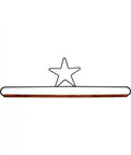 16" Star Dowel Holder Silver 22427