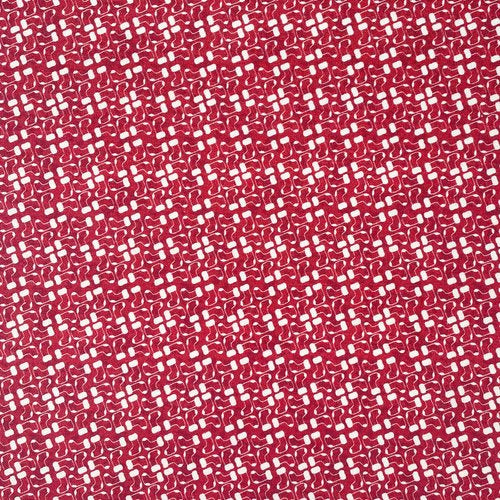 3 Wise Penguins 80860-14 - geometric small red stockings