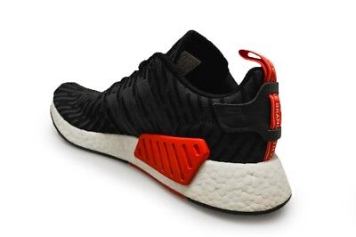 Addias NMD_R2 - BY2499 - Black Red White Trainers