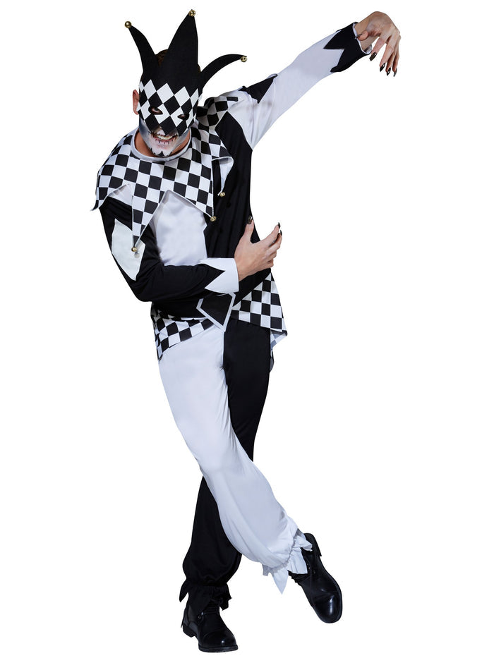 Adult The Dark Jester Costume