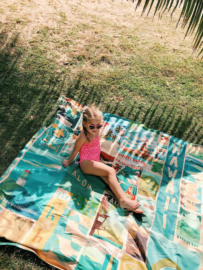 ALOHA 'AINA - XL BEACH BLANKET
