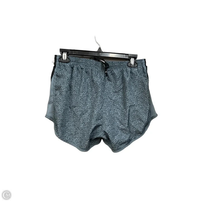 Athletic Shorts By Nike Apparel In Black & Blue, Size: M