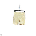 Athletic Shorts By Fabletics In Yellow, Size: L