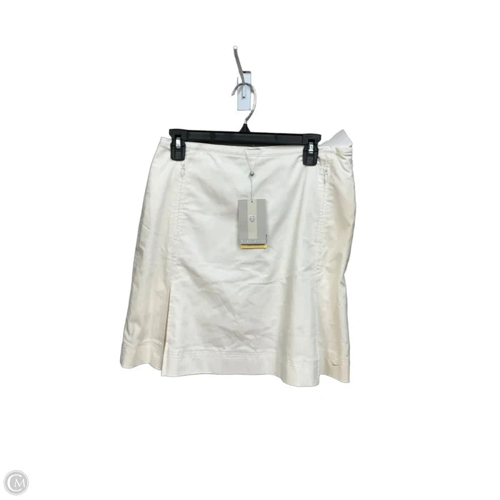 Athletic Skort By Nike Apparel In White, Size: M