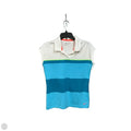 Athletic Tank Top By Nike Apparel In Striped Pattern, Size: M