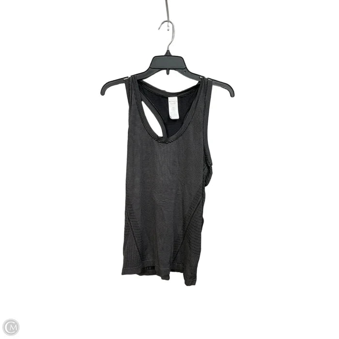 Athletic Tank Top By Athleta In Striped Pattern, Size: L