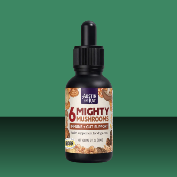 Austin & Kat 6 Mighty Mushrooms Immune + Gut Support Tincture 1oz