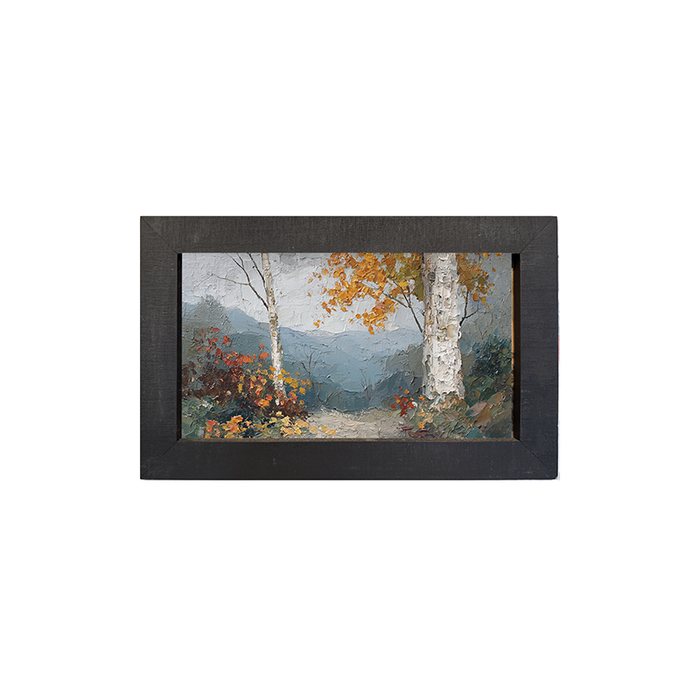 Autumn Country - Mountain View - Framed Art