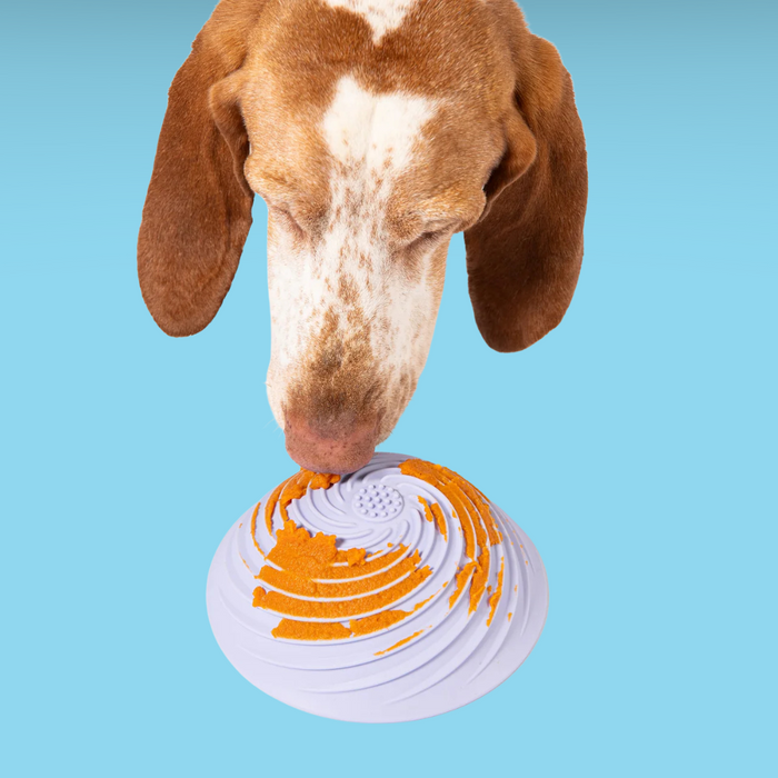 Awoo Wobbowl Lick & Slow Feeder Almond