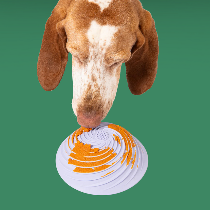 Awoo Wobbowl Lick & Slow Feeder Periwinkle