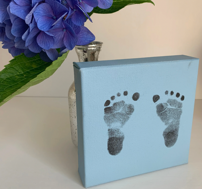 Baby Footprint Stamp Kit