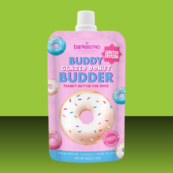 Bark Bistro Glazed Donut Budder Squeeze Pack 4oz