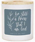 Be Still and Know Candle