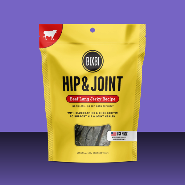 Bixbi Hip & Joint Beef Jerky 5oz