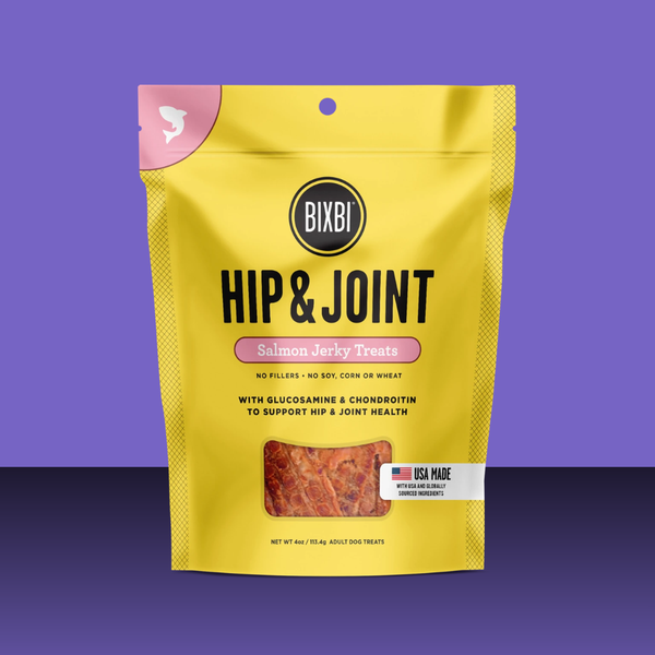 Bixbi Hip & Joint Salmon Jerky 4oz