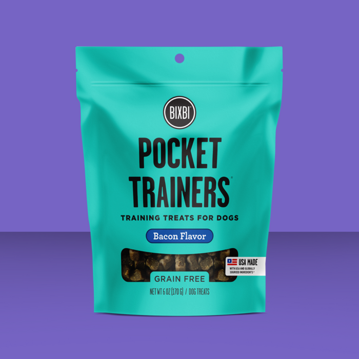 Bixbi Pocket Trainers Bacon 6oz