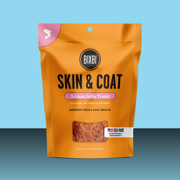 Bixbi Skin & Coat Salmon Jerky 10oz