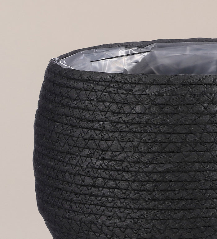 Black Plant Basket 19cm