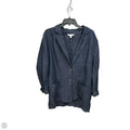 Blazer By Garnet Hill In Blue, Size: M