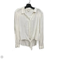 Blouse Long Sleeve By Beachlunchlounge In White, Size: Xl
