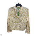 Blouse Long Sleeve By Clothes Mentor In Floral Print, Size: M