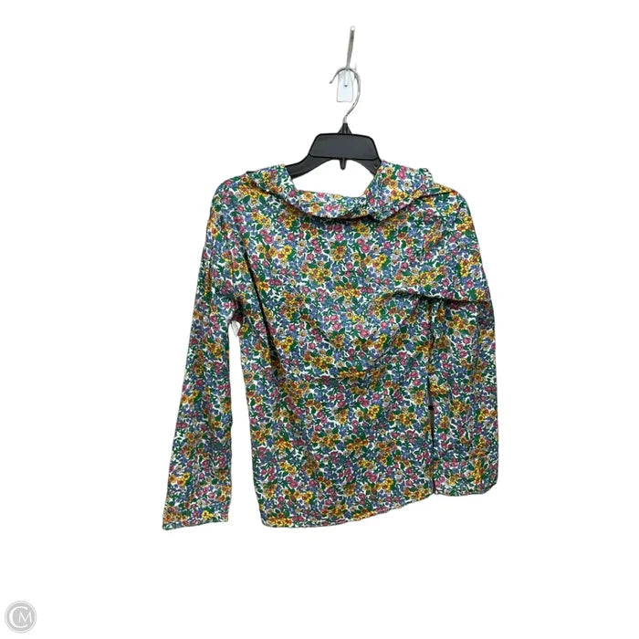 Blouse Long Sleeve By Clothes Mentor In Floral Print, Size: S