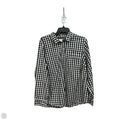 Blouse Long Sleeve By J. Crew In Checkered Pattern, Size: 2x
