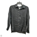 Blouse Long Sleeve By J. Jill In Black, Size: S