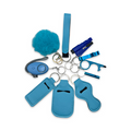Blue Self-Defence Keychain