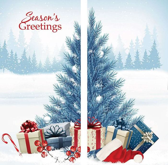 Blue Spruce Double Vinyl Banner Set Dekra-Lite