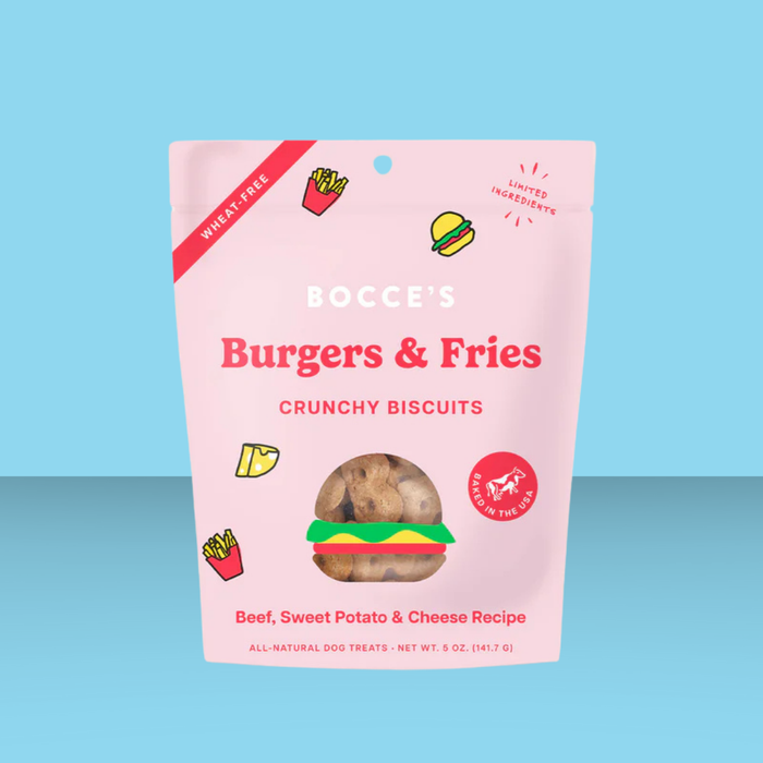 Bocce's Bakery Burgers & Fries Biscuits 5oz