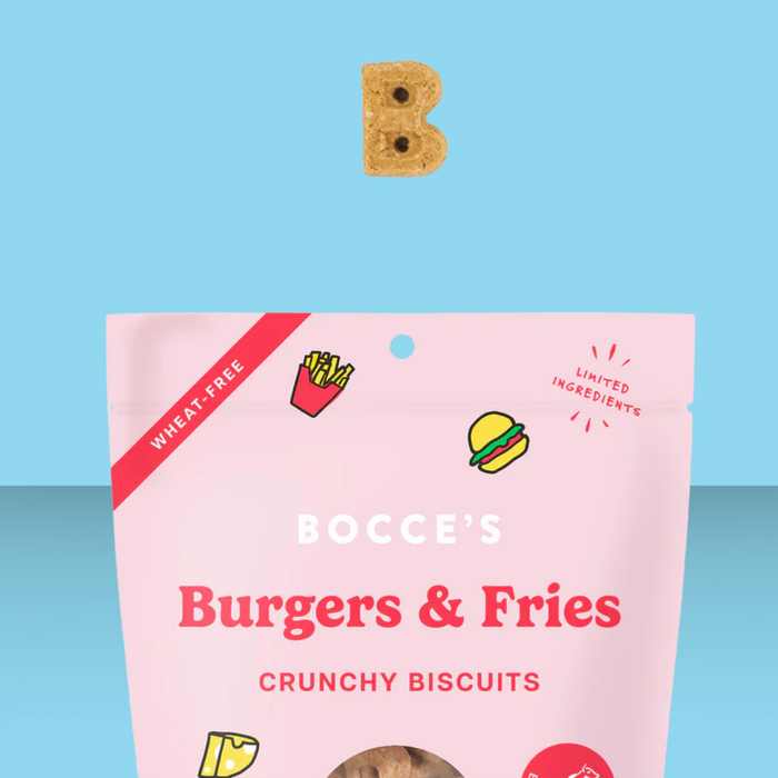 Bocce's Bakery Burgers & Fries Biscuits 5oz