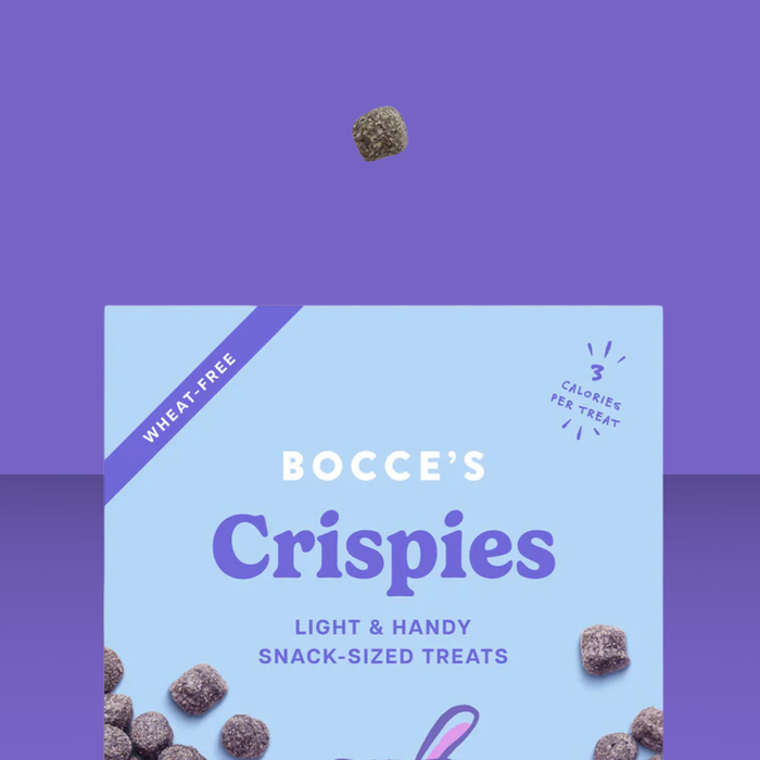 Bocce's Bakery Crispies Peanut Butter & Blueberry 10oz