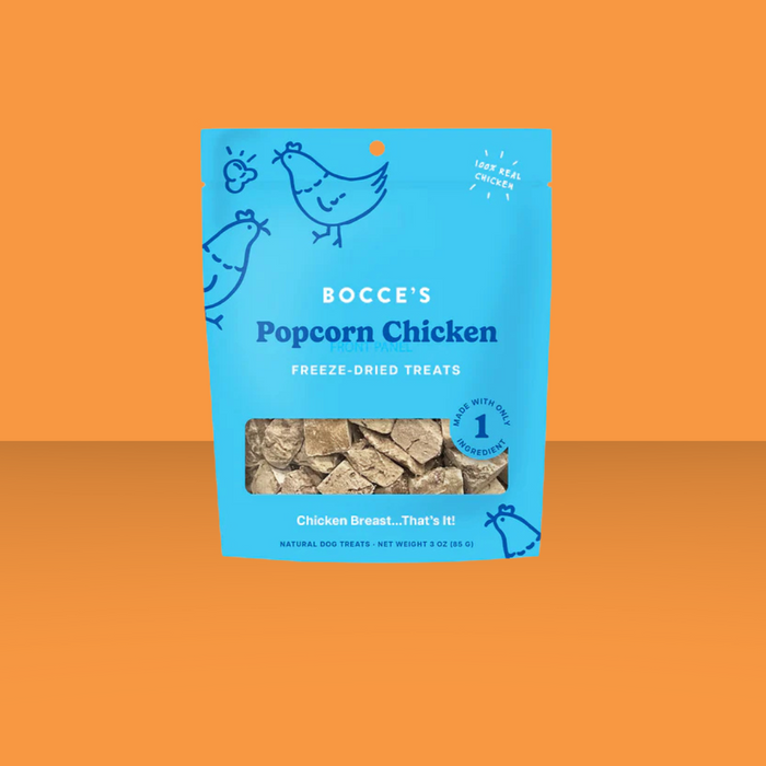 Bocce's Bakery FD Popcorn Chicken 3oz S
