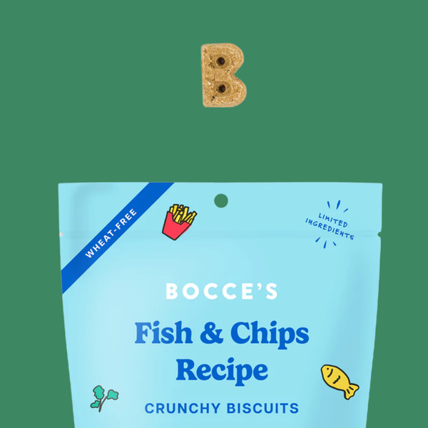Bocce's Bakery Fish & Chips Biscuits 5oz