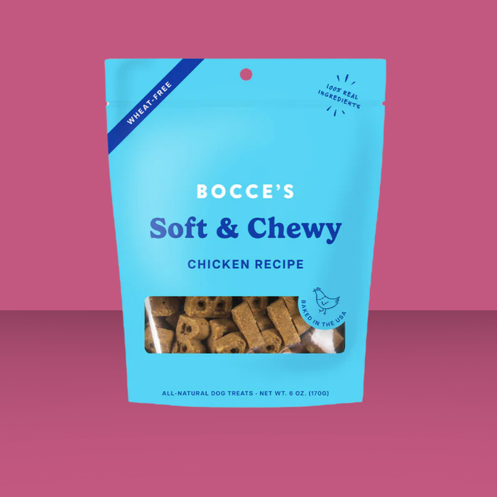 Bocce's Bakery Soft & Chewy Chicken 6oz