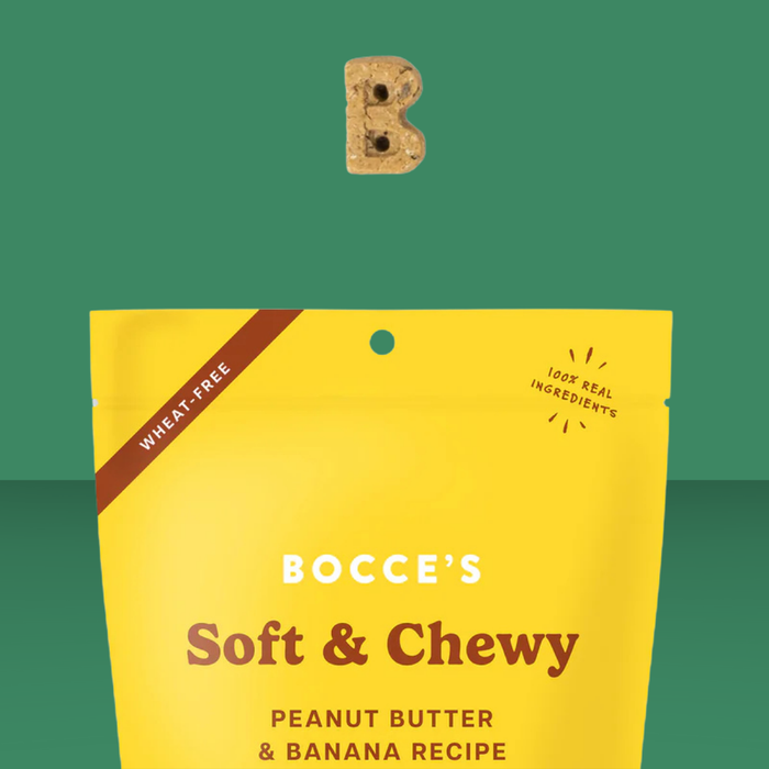 Bocce's Bakery Soft & Chewy PB & Banana 6oz