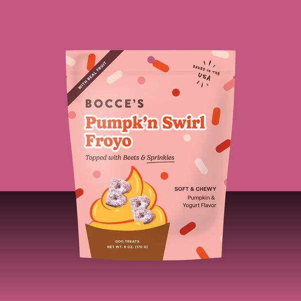 Bocce's Bakery Soft & Chewy Pumpk'n Swirl Froyo 6oz