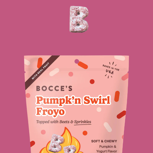 Bocce's Bakery Soft & Chewy Pumpk'n Swirl Froyo 6oz
