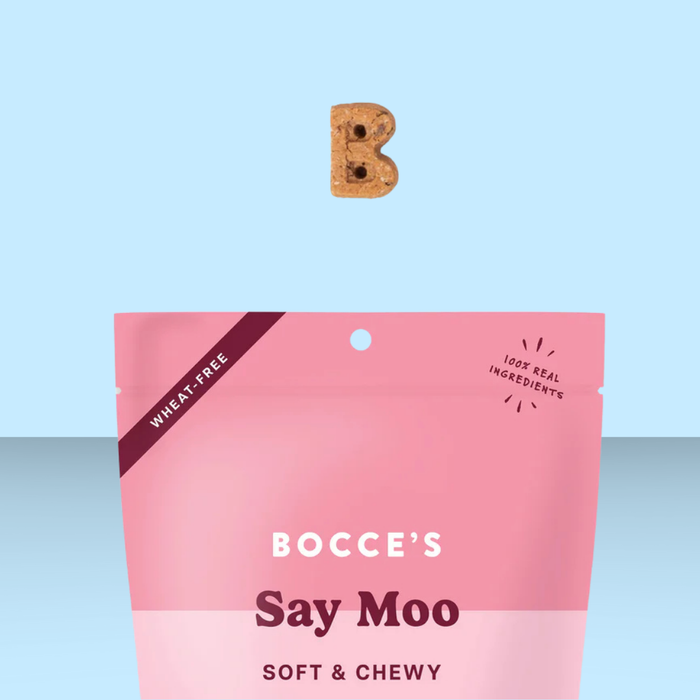 Bocce's Bakery Soft & Chewy Say Moo 6oz