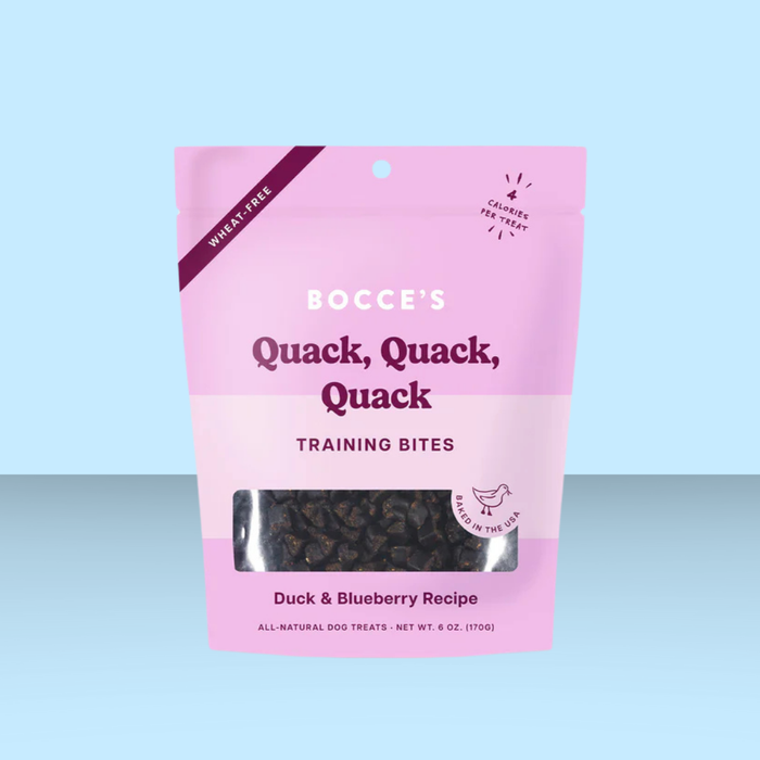 Bocce's Bakery Training Bites Quack, Quack, Quack 6oz