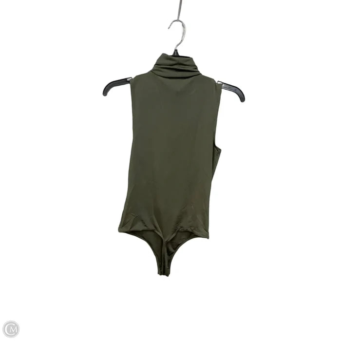 Bodysuit By Express In Green, Size: S