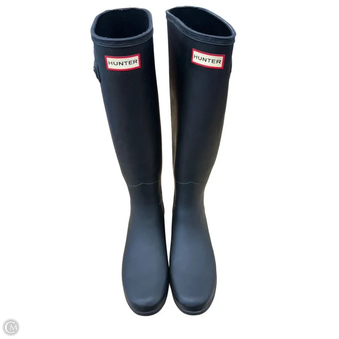 Boots Rain By Hunter In Black, Size: 8