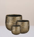 Bronze Round Pot
