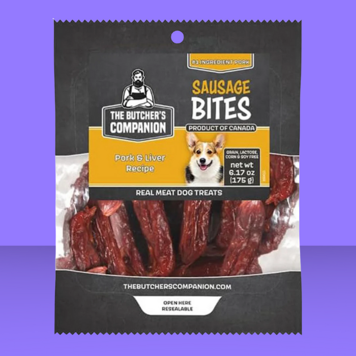 Butcher's Companion Sausage Bites Pork & Liver 6.2oz
