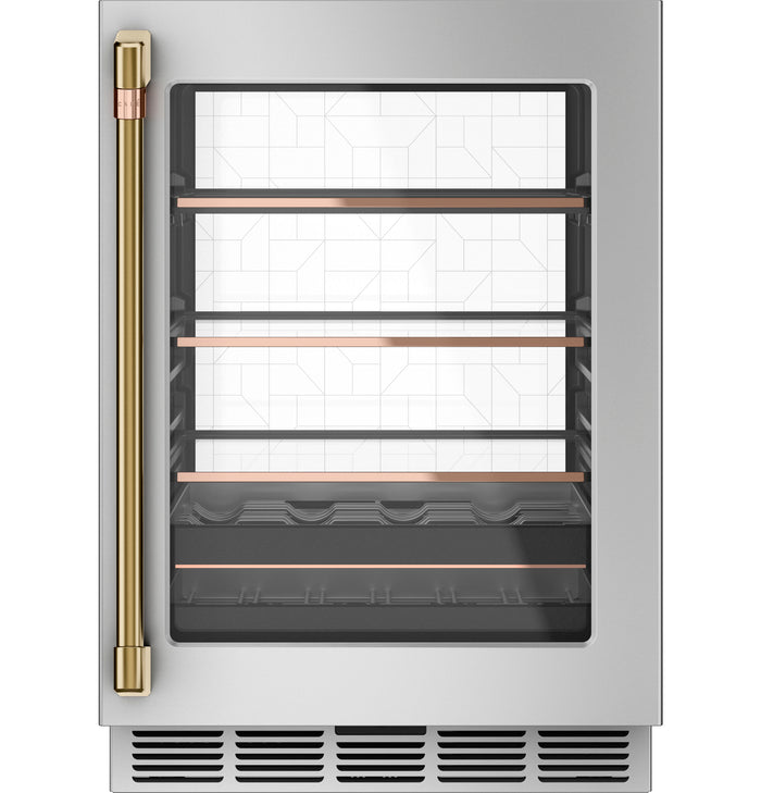 Café™ Wine/Beverage Center Handle Kit - Brushed Brass