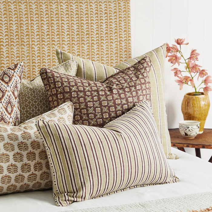 Cannes Juniper Throw Pillow
