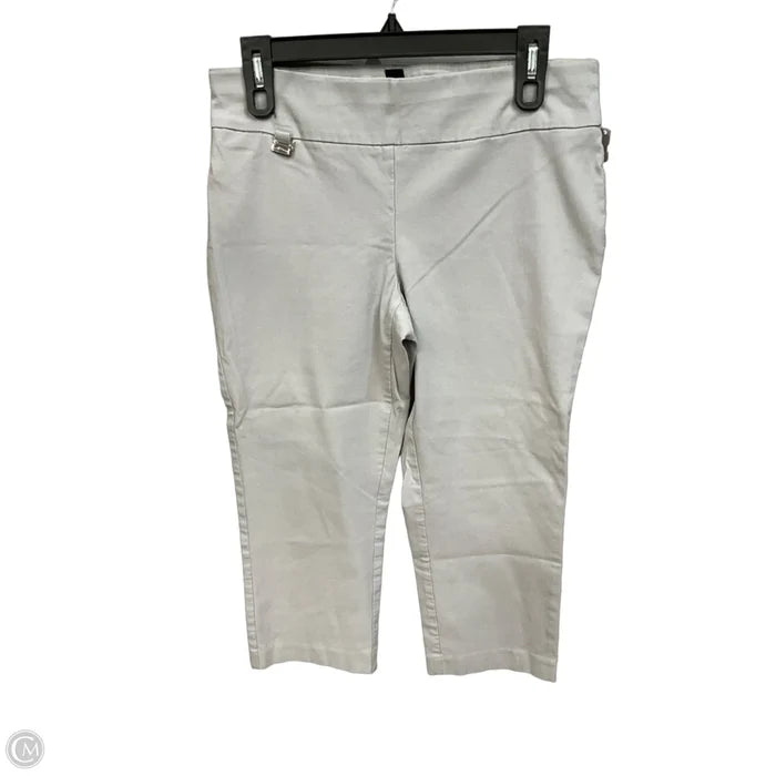 Capris By Alfani In Grey, Size: 12p