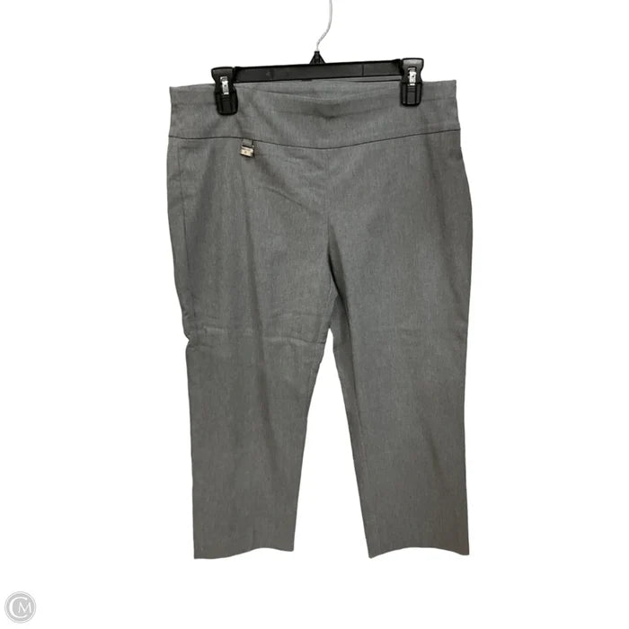 Capris By Alfani In Grey, Size: 12p
