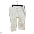 Capris By Talbots In White Denim, Size: 10